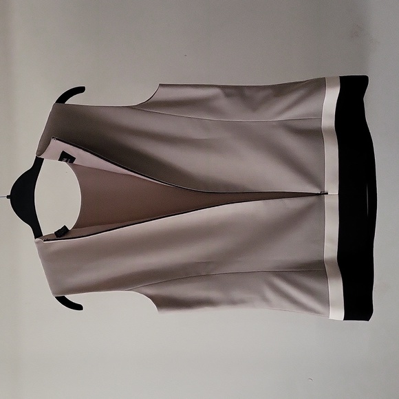 Vintage Dana Buchman Structured Fitted Crewneck Top - Picture 6 of 8